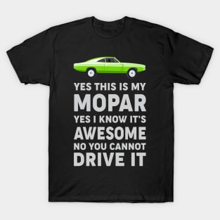 Yes this is my Mopar T-Shirt